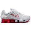 Nike Shox TL Platinum Tint Gym Rouge Femmes Baskets Blanc FZ4344-001