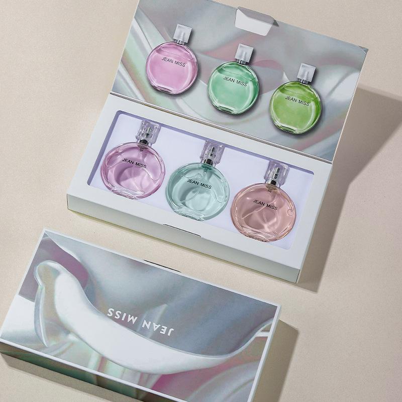 Women's Tenderness Encounter Perfume Set Three-piece Perfume Gift Box Lasting Light Fragrance Men