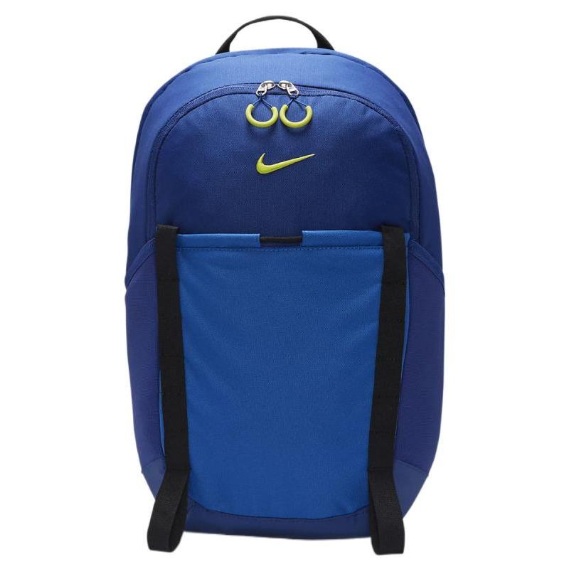 Nike Fabric Backpack Regular Unisex Dark Royal Blue & Original Green Casual DJ9678-455