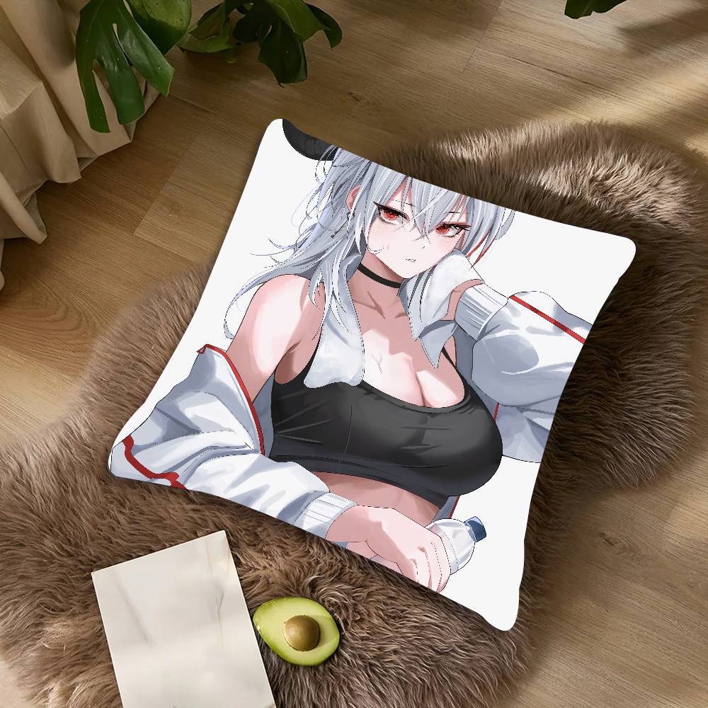 Pretty Hot Girl Zani Wuthering Waves Pillow Case Cushion Cover Throw Pillow Covers For Couch Camping Pillow Cover Decorations