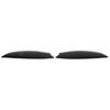 Pair Glossy Black Head Light Lamp Eyebrow Cover Trim Replacement for MK5 2003?2008