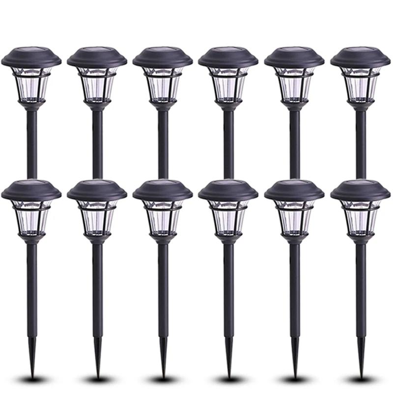 Solar Courtyard LED Ground Light Waterproof Outdoor Garden Decorative Pathway Lights for Patio Lawn Walkway Street