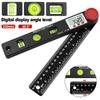 4 In 1 Digital Display Angle Ruler Woodworking Tool W/ Spirit Level Square Ruler