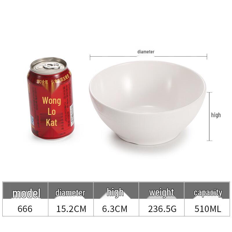 Japanese Style Melamine Noodle Bowl