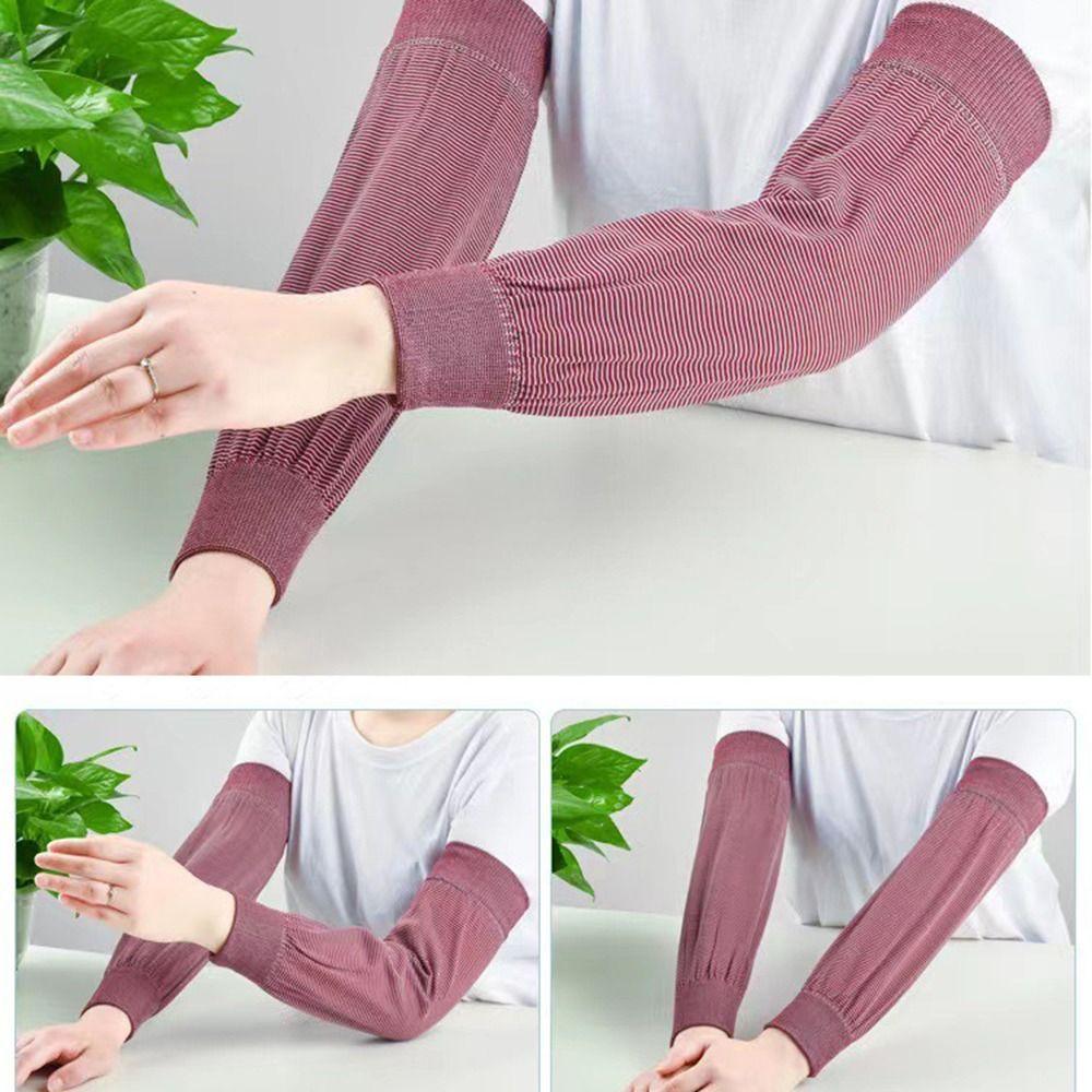 Lengthened Sun Sleeve Large Stretch Sleeve Outdoor Work Arm Sleeves Work Dirty Sleeve Protector Home Cleaning Tools