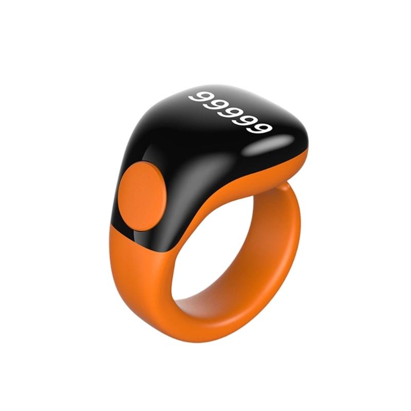 Adjustable Digital Counting Rings With Rechargeable Battery For Daily Use Digital Zikr Counter LED Display 99999 Count