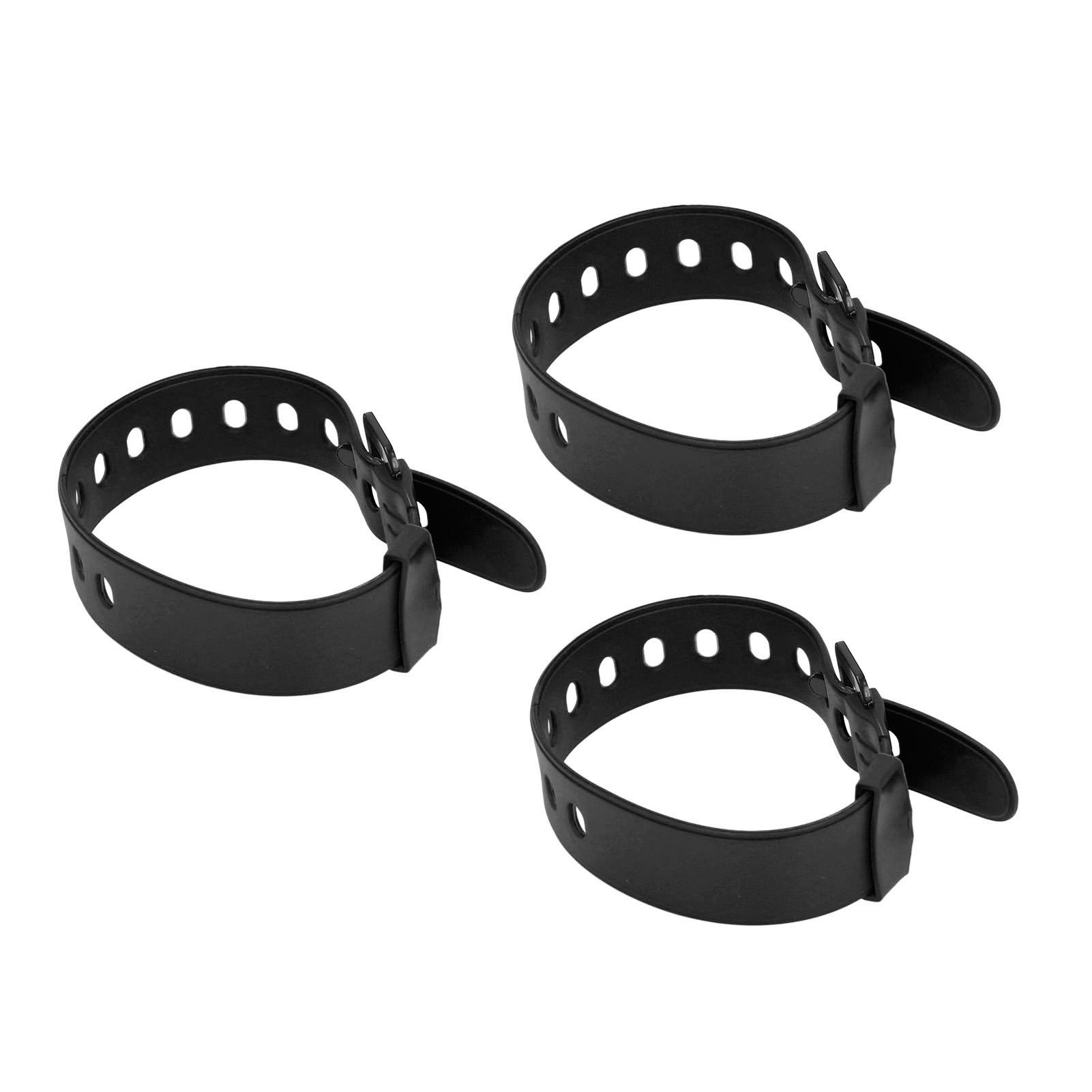

3pcs Utility Straps Quick Release Organize Cables Multi Purpose Tension Straps for Motor Gear Skis Garden Hoses Field Repair Short Type