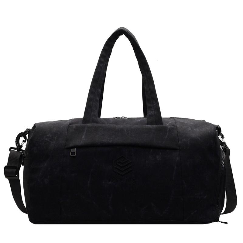 Travel bag large capacity high niche new diamond yoga fitness bag dry and wet separation travel luggage men and women