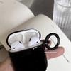 Compatible with Apple AirPods 1 Protective Case Pro1111 Gen Earphone Cover, Silicone Simple Black Earphone Shell Soft Shell