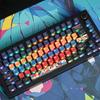 ASA Profile PBT Keycap Set 120 Keys Geometric Design For Mechanical Keyboards Switches 61 108 Layouts Keyboards Keycaps