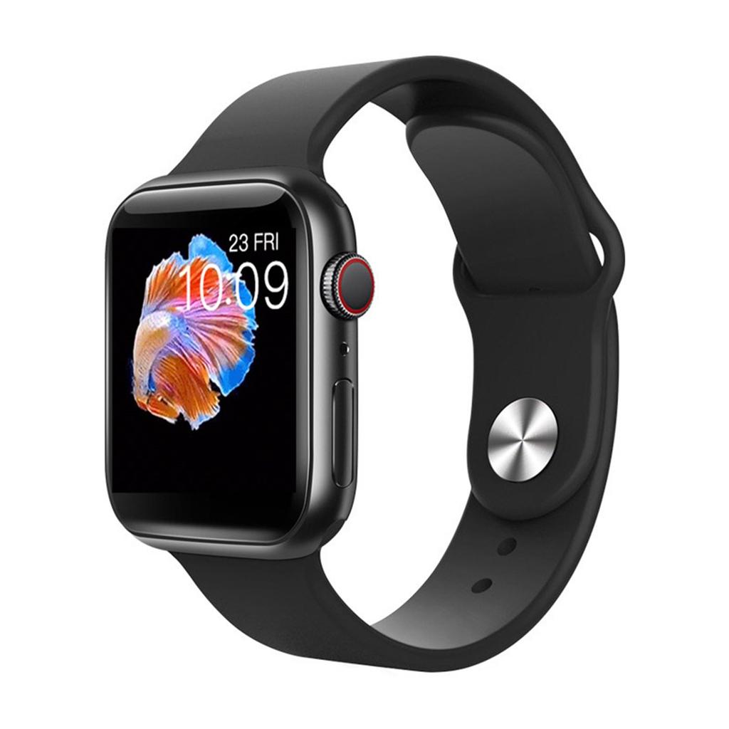 🏷️【Tudo Sobre】→ SMARTWATCH 5 1009 PARA ATIVIDADES FÍSICAS COM BLUETOOTH  PULSEIRA DE SILICONE - Rose