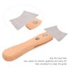 Guitar Frets Scraper Guitar Slot Saw Blade Guitar Slot Saw Blade Frets Cleaning Knife Beech Handle Tools for Music Instrument