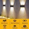 16LEDs LED Solar Light Warm Light Outdoor Lighting Landscape Solar Wall Lamp  Yard