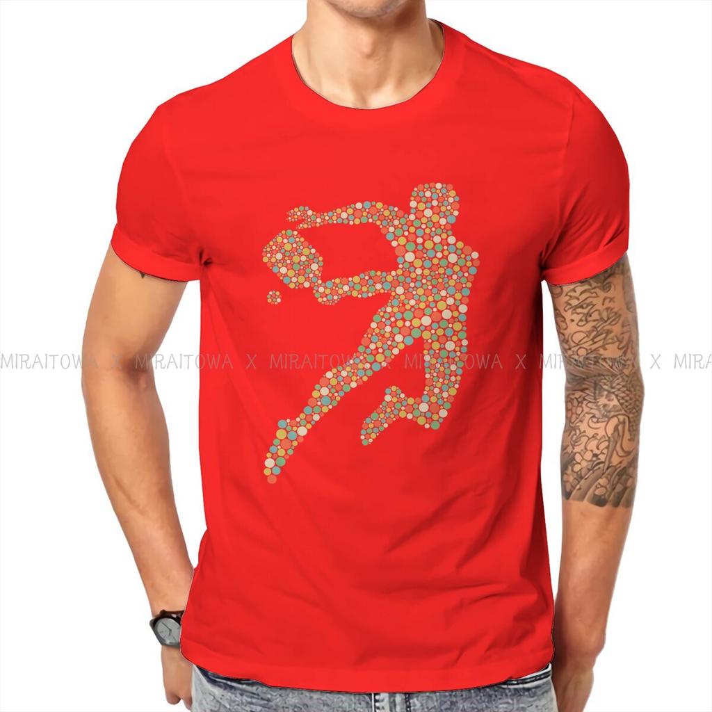 Pickleball Sport Kreatives T-Shirt für Männer Spieler Polka Dot Basic T-Shirt Personalisierbar Geburtstagsgeschenke Oberteile