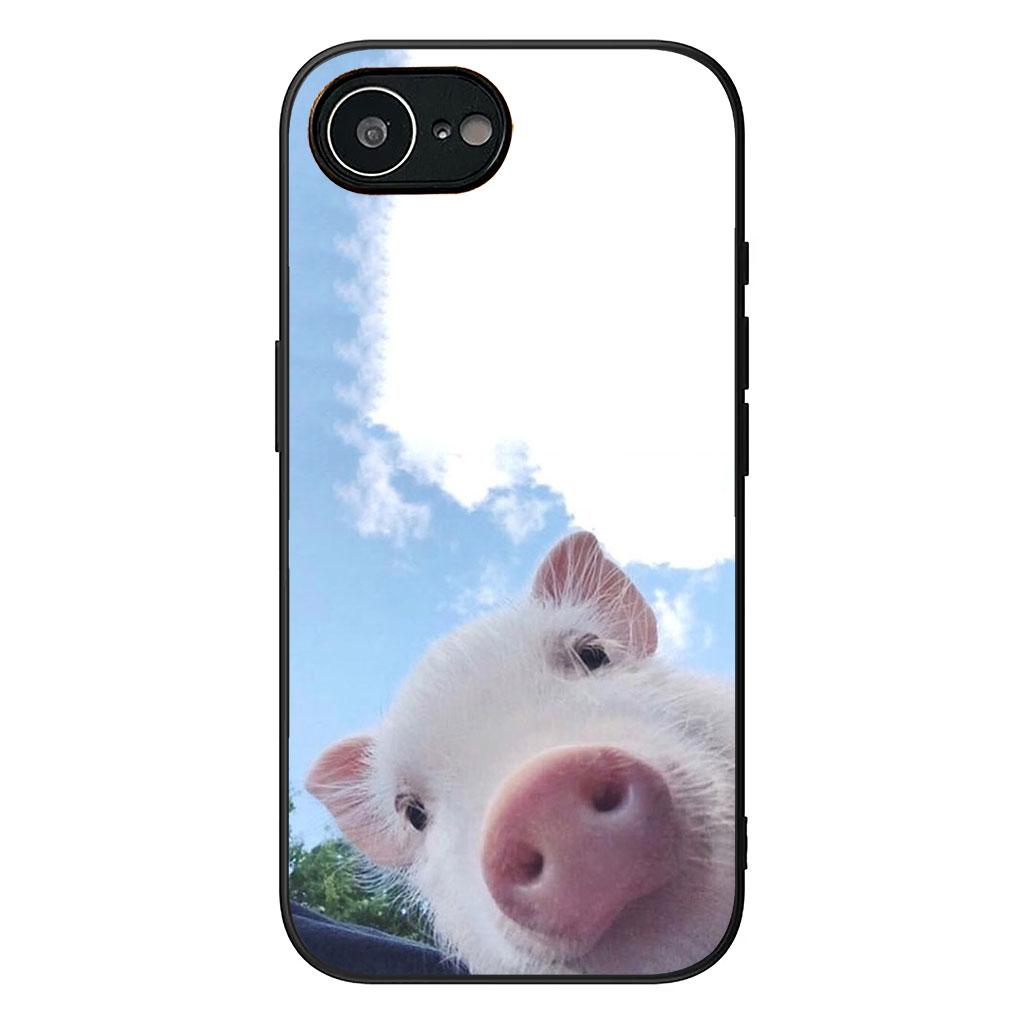 Cute Pig funny Phone Cover Case for Samsung Galaxy A36 A17 A26 A07 A35 A54 A53 A13 A33 A34 S8 S9 S20 S21 FE S10 Plus Casing