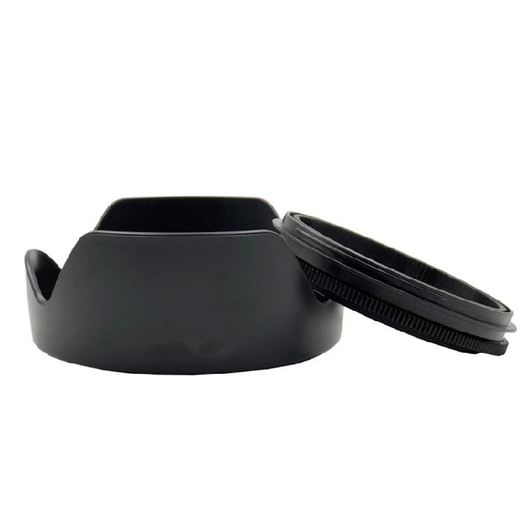 72mm Camera Lens Accessory Reversible Threaded Hood For Optimaled Light Control And Front Shielding