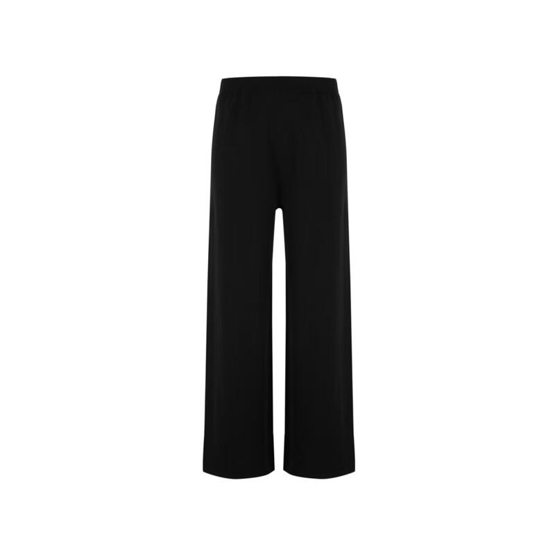 

LESS 2024 Winter Wool Blend Loose Straight-Leg Pants M