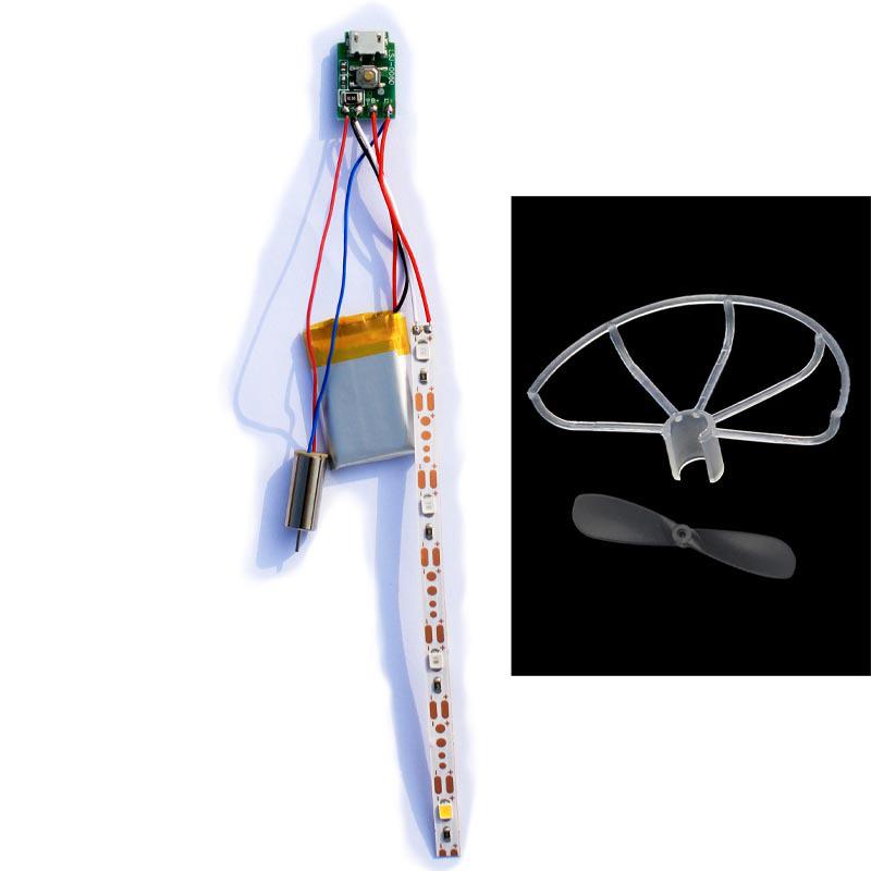 

Набір аксесуарів для двигуна електричної моделі літака вільного польоту для самостійної збірки