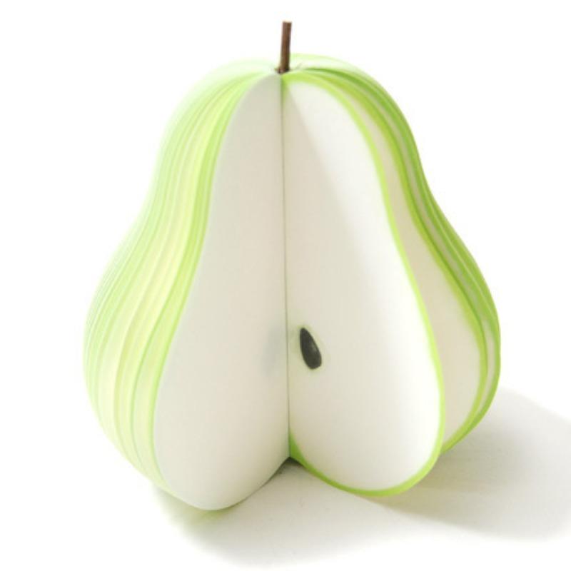 

Креативная записка-липучка «Яблоко» Записка-липучка «Сделай сам» Фруктовая записка-липучка «Груша» жёлтый