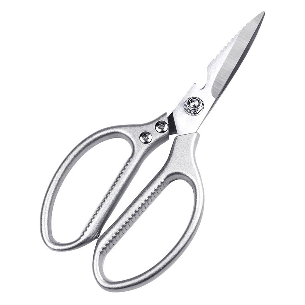 Kitchen Scissors For Food, Heavy Duty Kitchen Shears, Multipurpose Kitchen Scissors, Dishwasher Safe Stainless Steel Food Scissors silver