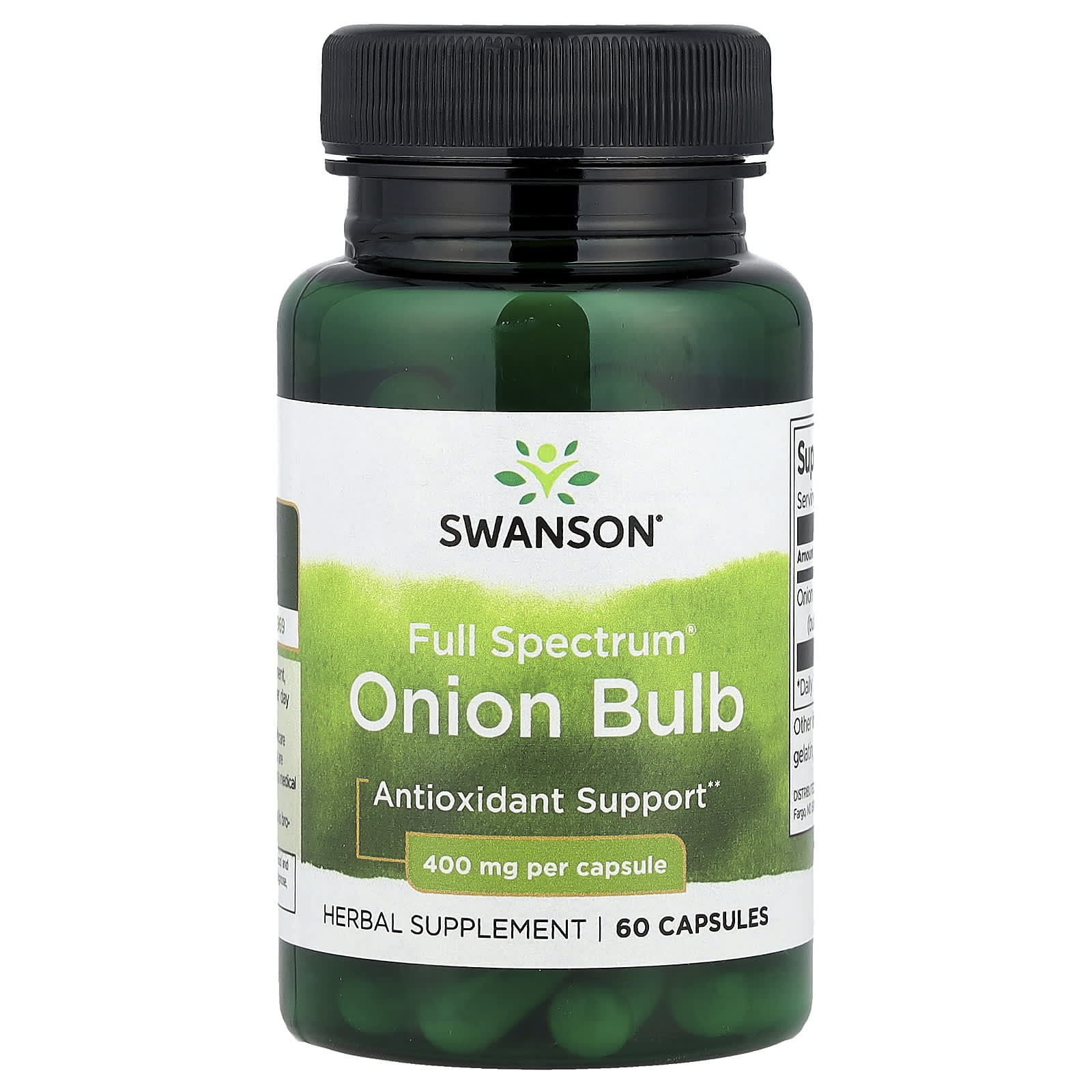 

Full Spectrum® Onion Bulb, 400Mg, 60 Capsules