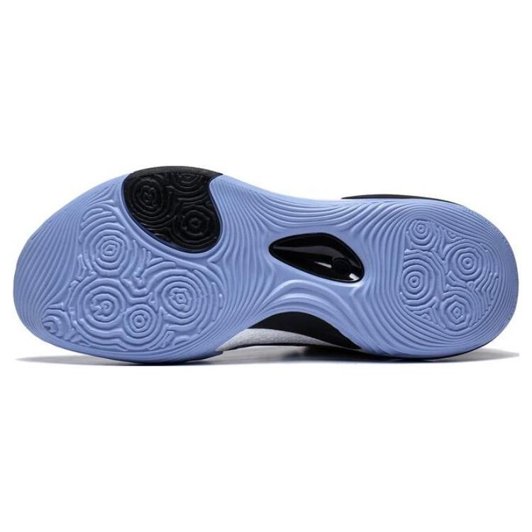 New LiNing YuShuai 17 Cushioned Slip Resistant Mid Top Basketball Shoes Men's Black Gray ABAT043-2