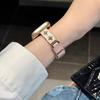 Suitable for Apple iwatchS10 Watch with applewatch9876SE Xingmang Lychee Pattern Leather Premium Sense