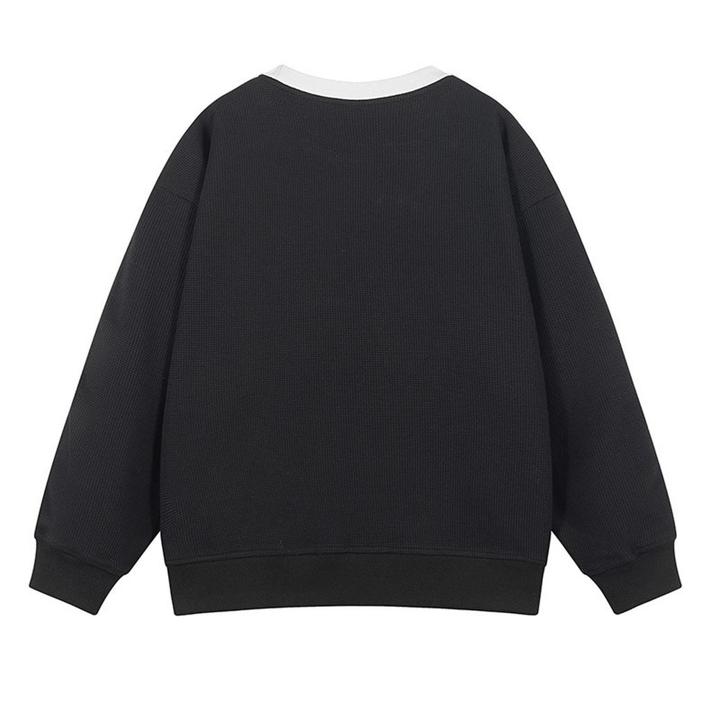 Round-neck Casual Striped Sweatshirt, Breathable And Lightweight Sportswear Top, Slim Striped Sweatshirt