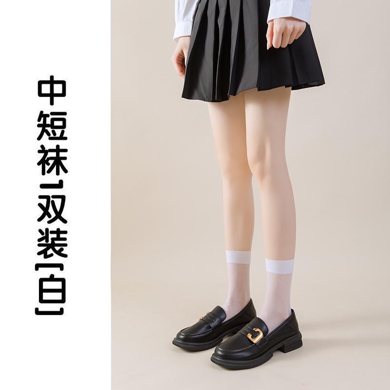 

Women s Summer Compression Leg Socks, Slimming High-Tube Over-the-Knee Socks, Black Long Socks jk Slimming Leg Socks from Zhuzji Socks Industry Simplicity in independent
