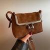 Módní ležérní mobilní peněženka, Ležérní jednobarevná crossbody taška přes rameno