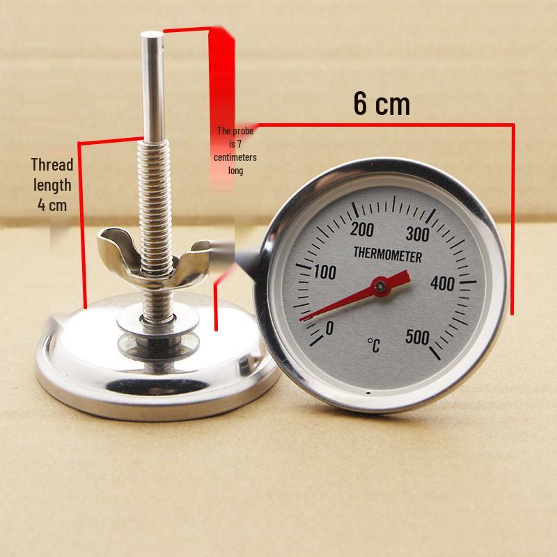 BBQ Grill & Oven Thermometer for Roast & Deep Frying