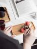 Leeseph Wooden Square Trays for Serving, Wooden Plates Serving Board for Cheese Appetizer Charcuterie Food Dessert Home Party