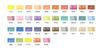 KOKUYO Graphic Marker PASTA Pasta 30 Color Set Water-based KE-SP15-30
