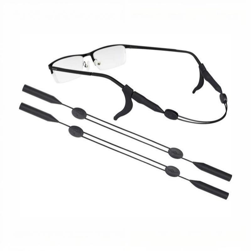 Universal Elastic Eyewear Rope Adjustable Anti-Slip Silicone Glasses Strap for Adult Outdoor Sports Activities