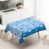 Ocean Shark Disposable Plastic Tablecloth Birthday Party Decor Kids Birthday Party Supplies Favors Baby Shower Gender Reveal