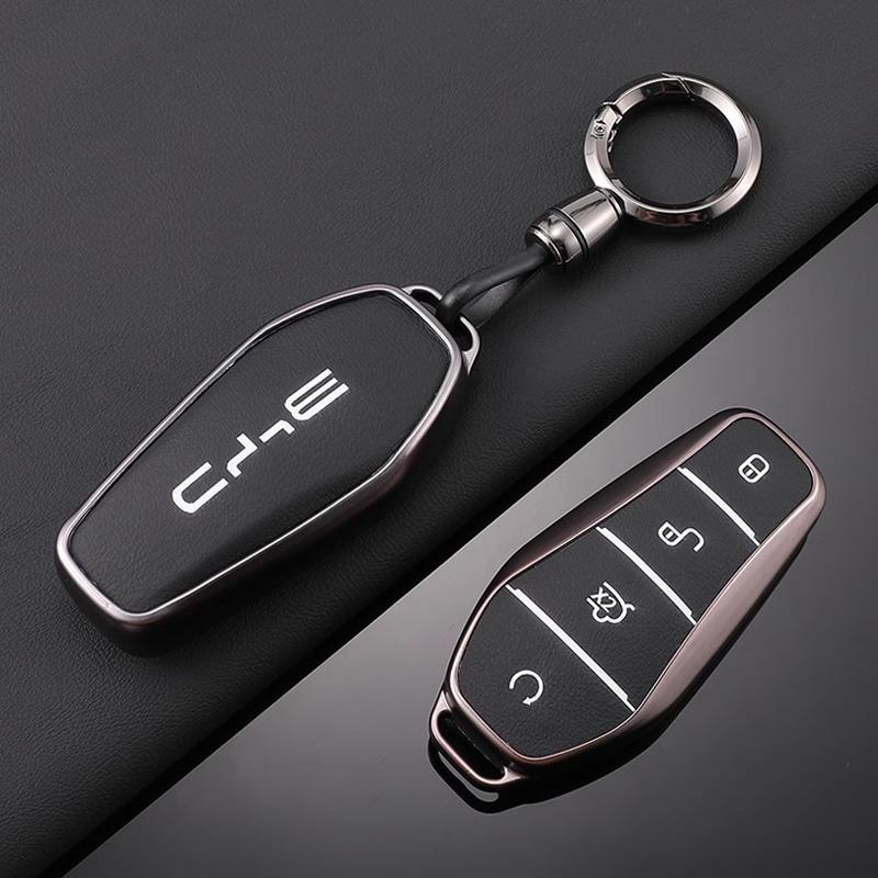 For BYD Atto 3 Han EV Dolphin Durable Second Song Pro Tang Dm QIn PLUS MAX Yuan Keychain Accessories ar Remote Key Case Cover