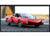 Children's Remote Control Convertible Sports Racing Car Toy - Rechargeable & Wireless with Lights