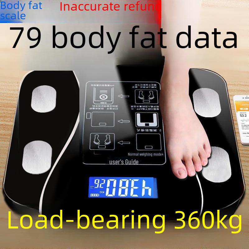 Bluetooth Body Fat Scale - Accurate Household Electronic Weight Scale for Adults