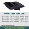 Rechter Buitenschuifdeurgreep voor Iveco Daily III IV V 1999-2014 Buitendeurgreep Achterklep 500352921 500329761