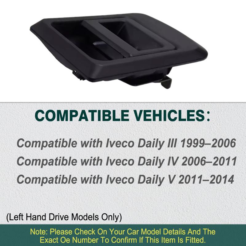Rechter Buitenschuifdeurgreep voor Iveco Daily III IV V 1999-2014 Buitendeurgreep Achterklep 500352921 500329761