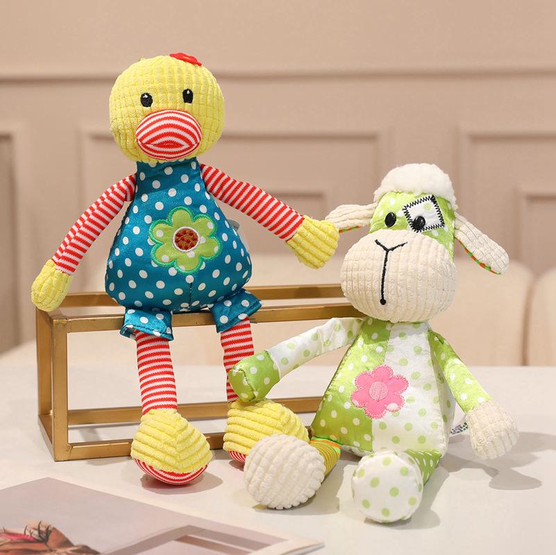 Clown Series Calf Plush Baby Soothing Sleep Doll Gift for Girls
