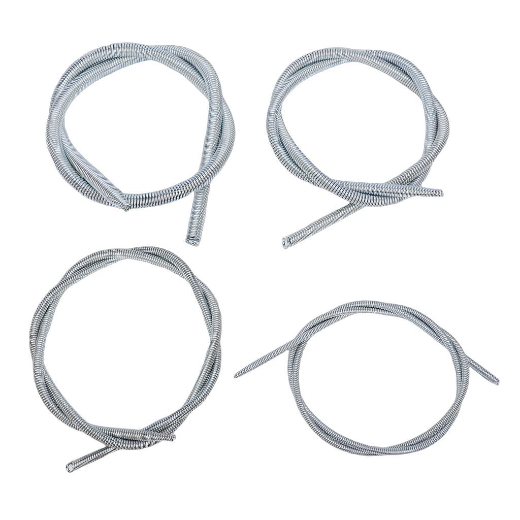 Spring Tubing Benders Kit 3 8 1 2 5 8 3 4in 4 in 1 Tube Bender Set for Copper Aluminum Thin Steel Tubes 43.31in 1100mm L