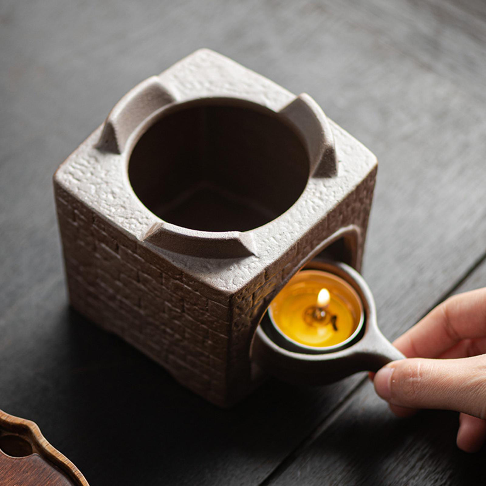 

Ceramic Tea Kettle Teapot with Handle for Picnic Office Home Stove