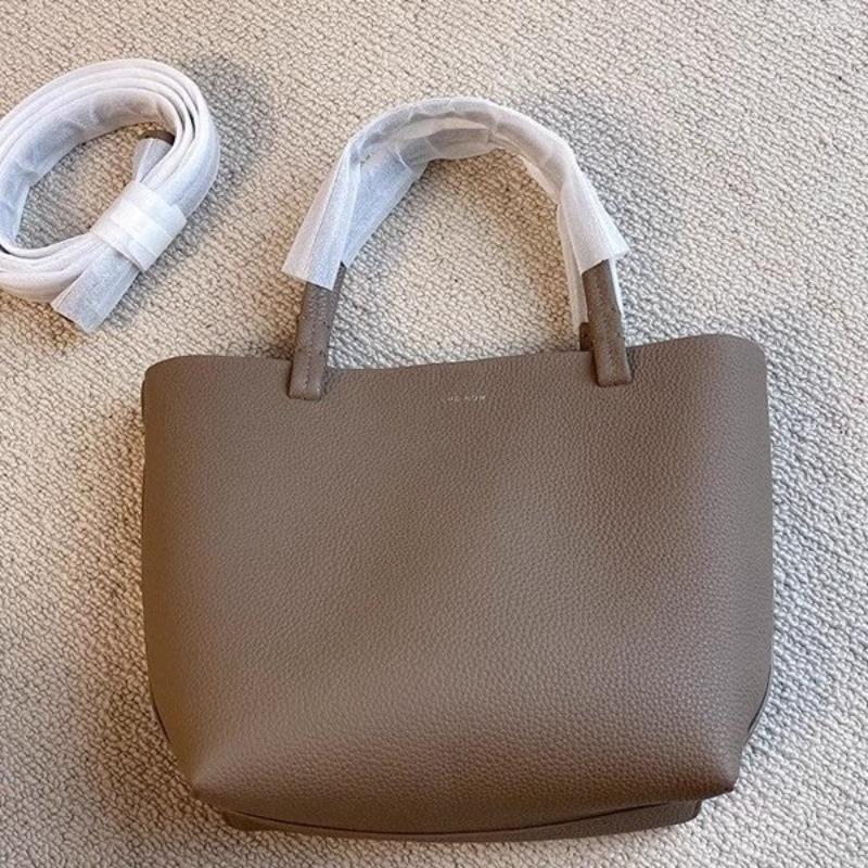 Piccola tote bag in pelle grande capacità versatile borsa a mano con motivo a litchi borsa a spalla singola crossbody da braccio