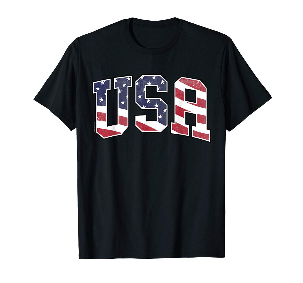 ZX Mehr Design USA Patriotische Amerikanische Flagge Für Männer Frauen US T-Shirt Hip Hop Tops Baumwoll-T-Shirts