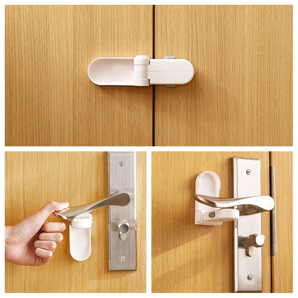 No Tools Required Child Proof Door Lock Door Knob Safety Lock Toddlers Safety