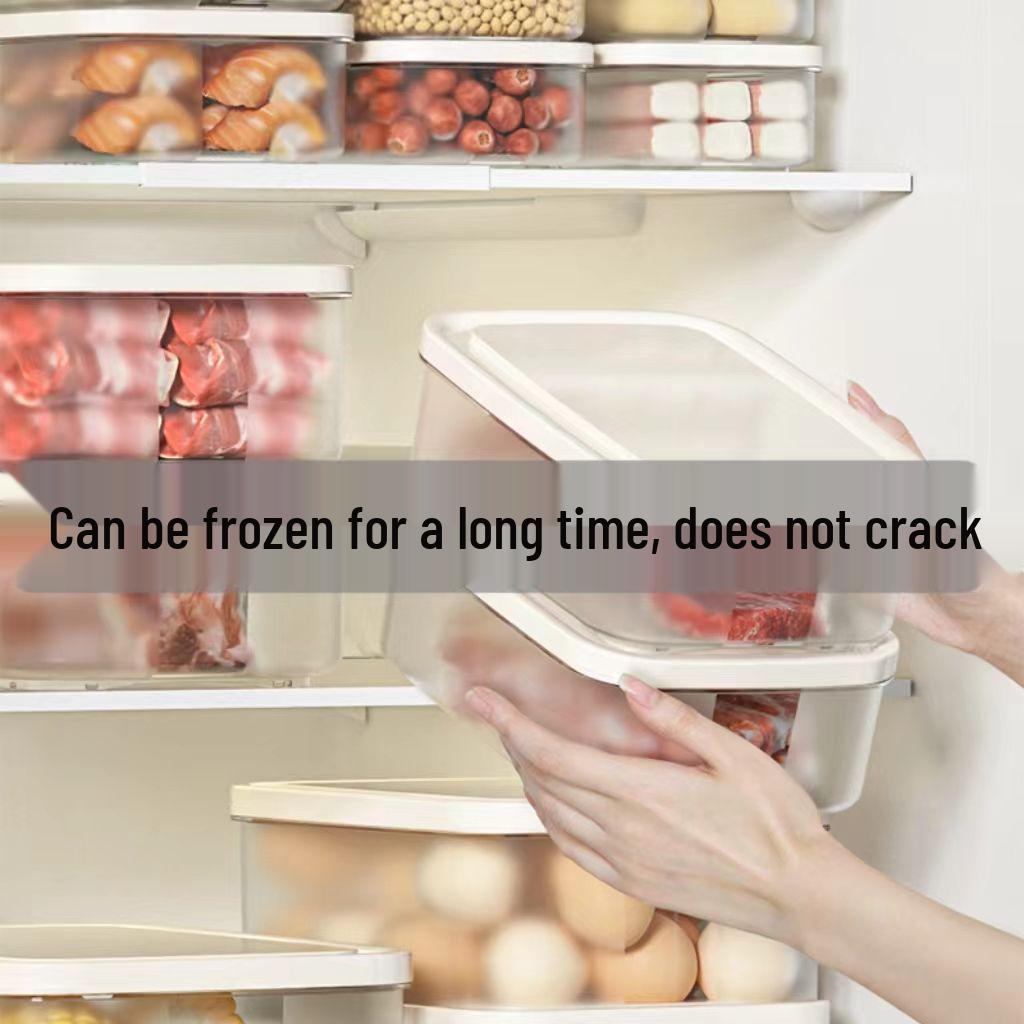 Microwaveable Food Storage & Preservation Container: Freezer, Refrigerator, and Fruit Organizer Box