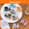 Stijlvolle Acetaat Kattenklauw Haarclip Schattig Cartoon Accessoire Voor Mode Liefhebbers