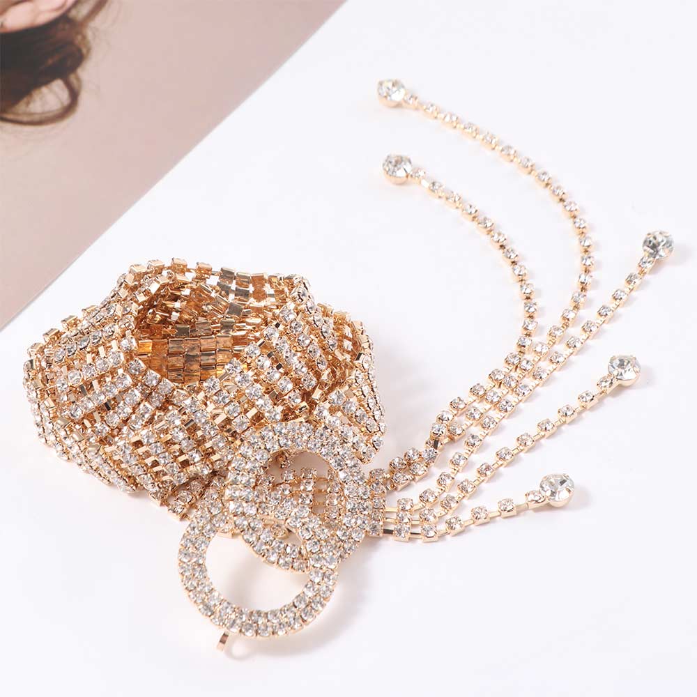 Body Jewelry Rhinestone Belt Shiny Women's Belly Chains High-end Crystal Waist Chain Dress Skirt