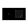 European Standard Zigbee Smart Switch with Graffiti Design, Glass Panel, and Alice Voice Support